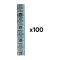 JBM 54655 - CAJA DE 100 CONTRAPESAS ADHESIVAS DE HIERRO 60GR 4X10GR 4X5G