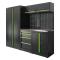 JBM 595 - CONJUNTO DE MUEBLES MODULARES (13PCS) - SET CON ARMARIO DE D